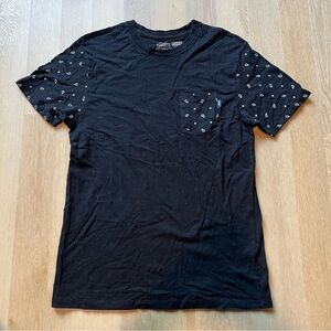 Vans paisley pocket tee. Size M